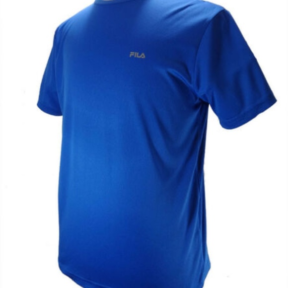 FILA Men's T-shirt Blue Athletic Authentic Sports - Picture 2 of 8